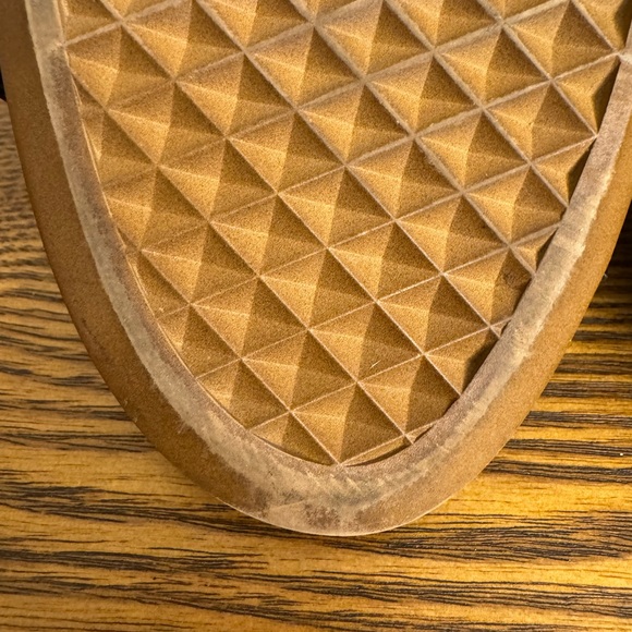 AEROSOLES Black and Brown Wedge Sandals Size 8.5 - Picture 14 of 16